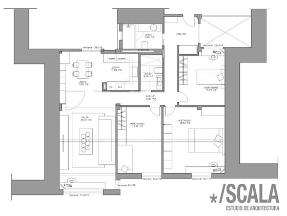 Vivienda en Gros.Donostia