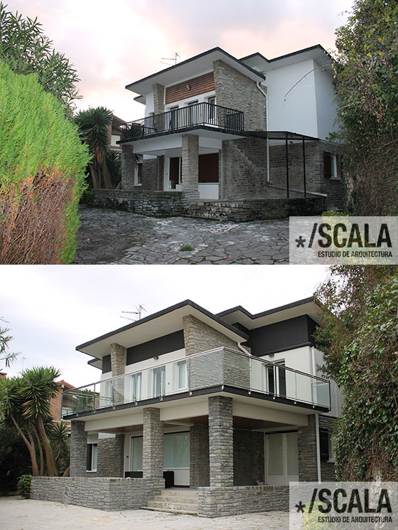 Rehabilitacion de villa en Hondarribia